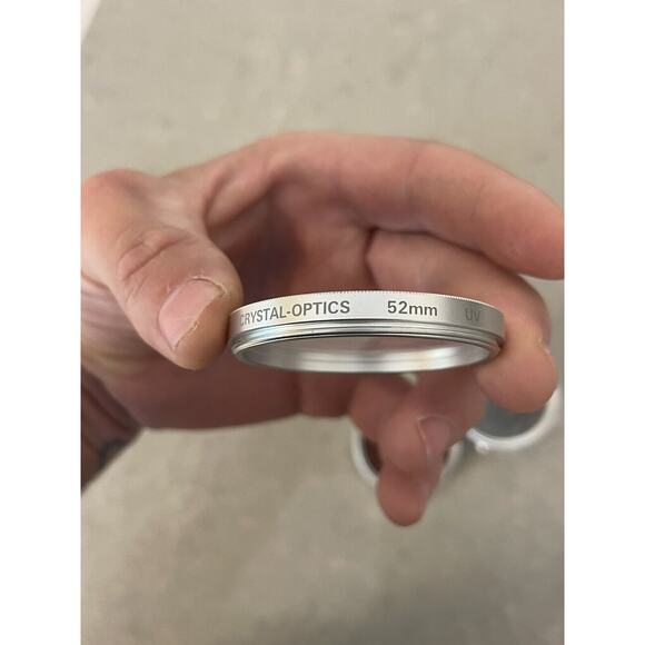 3 Pc 52mm Crystal Optics U.V., F.DL., PL. Filters W/Case - Picture 6 of 7